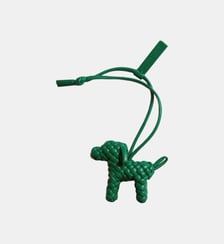 Charm Dog en cuir Bottega Veneta
