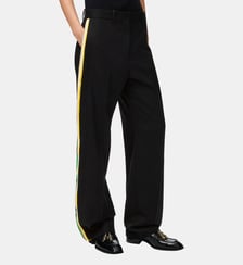 Pantalon droit en laine mélangée Loewe