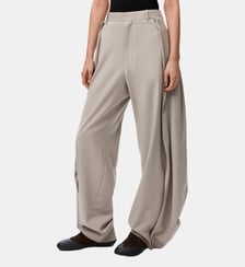 Pantalon ample en laine mélangée Loewe