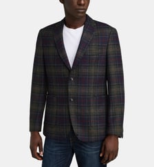 Blazer Sanders Moons en laine Barbour