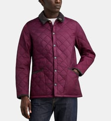 Veste droite Icons Liddesdale matelassée  Barbour