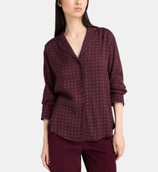 Chemise droite Orsanne fluide col tailleur  Jodhpur