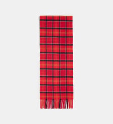 Echarpe tartan laine Barbour
