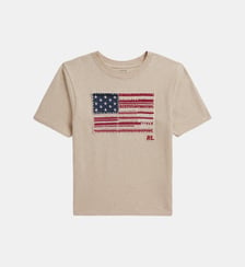 T-shirt drapeau signature Polo Ralph Lauren