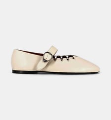 Ballerines Ginger en cuir Socque