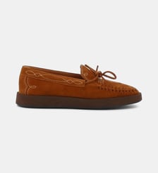 Mocassins Totem en cuir Socque
