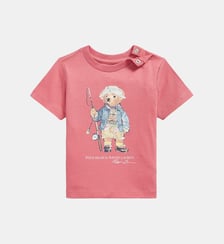 T-shirt Polo Bear jersey de coton imprimé Polo Ralph Lauren