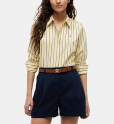 Chemise droite à rayures Tommy Hilfiger