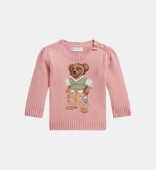 Pull en coton à col rond Polo Ralph Lauren