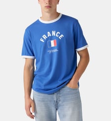 T-shirt Ringer X World Cup droit signature Levi's
