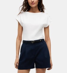 T-shirt droit col rond Tommy Hilfiger
