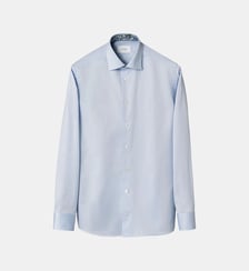Chemise droite en coton Eton