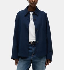 Veste courte droite boutonnée Tommy Hilfiger