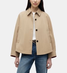 Veste courte droite boutonnée Tommy Hilfiger