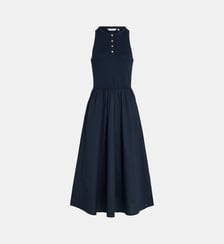 Robe mi longue débardeur boutonné taille élastique Tommy Hilfiger