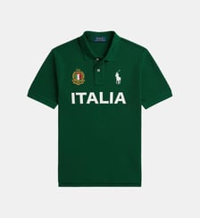 Polo droit Coupe du Monde Italie signature Polo Ralph Lauren