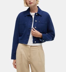 Veste courte twill mélangé Tommy Hilfiger