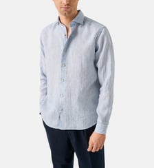 Chemise droite en lin Eton