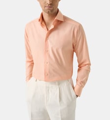 Chemise droite en coton Eton