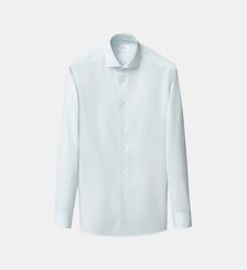 Chemise droite en coton Eton