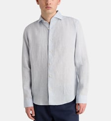 Chemise droite en lin Eton