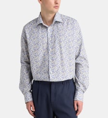 Chemise contemporary pélicans twill coton Eton