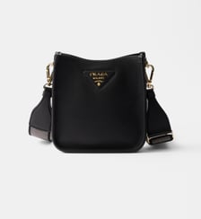 Mini Sac à main cuir signature Prada