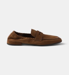 Mocassins en cuir nubuck Shuffle Prada