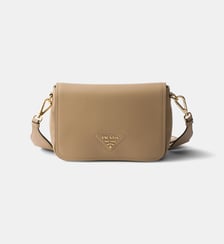 Sac à bandoulière en cuir signature Prada