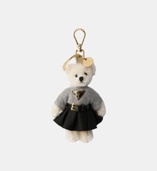 Charm porte-clés Teddy signature Prada