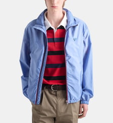 Veste en Re-Nylon col montant signature Prada
