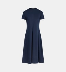 Robe t-shirt genoux Interlock coton  Tommy Hilfiger