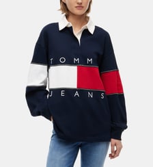 Polo ample signature Tommy Hilfiger
