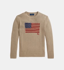 Pull en coton Drapeau Polo Ralph Lauren