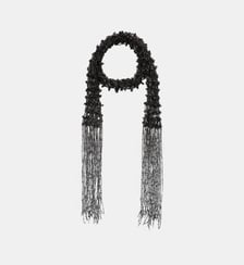Collier écharpe signature Dries Van Noten