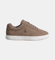 Baskets basses signature en cuir Calvin Klein