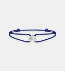 Bracelet Cordon Or blanc et Diamants Chaumet