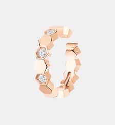 Boucle d'oreille - Earcuff - Or rose et diamants Chaumet