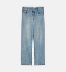 Jean droit surcouture coton denim Levi's