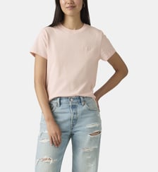 T-shirt droit en coton Levi's