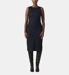 Robe longue ajustée sans manches en denim Levi's