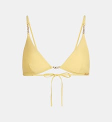 Soutien-gorge de bain triangle chaînette Karl Lagerfeld