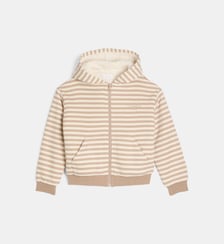 Gilet à capuche zippé Vonic Kids fourrée Cadet Rousselle