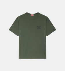 T-shirt droit coton broderie K Kenzo