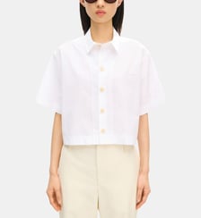 Chemisette droite en coton signature Kenzo