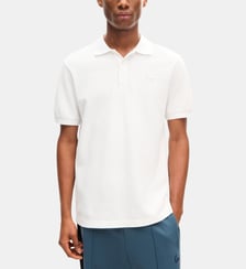 Polo droit en coton signature Kenzo