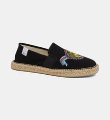 Espadrilles en coton tigre signature Kenzo