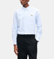 Chemise droite en coton tigre Kenzo