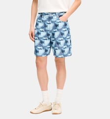 Short droit coton imprimé pommes Kenzo