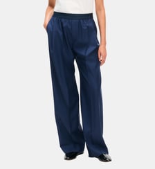 Pantalon droit Taille élastique en laine Kenzo
